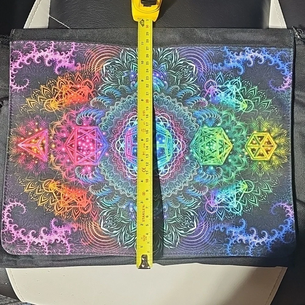 New Electro threads PLATONIC MANDALA shoulder bag
